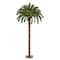 4ft. Pre-Lit Christmas Palm Artificial Tree with Warm White LED Lights